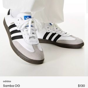 Adidas Sambas worn twice - size 7.5 US (8.5 female)